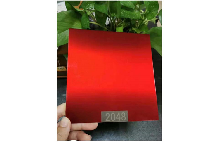 red hairline stainless steel sheet