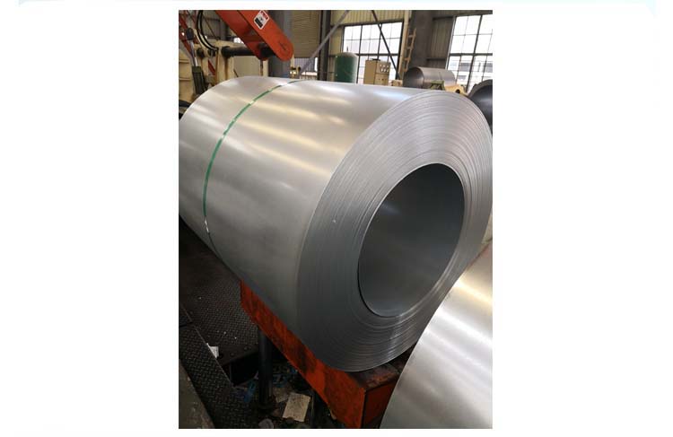 Galvannealed steel coil